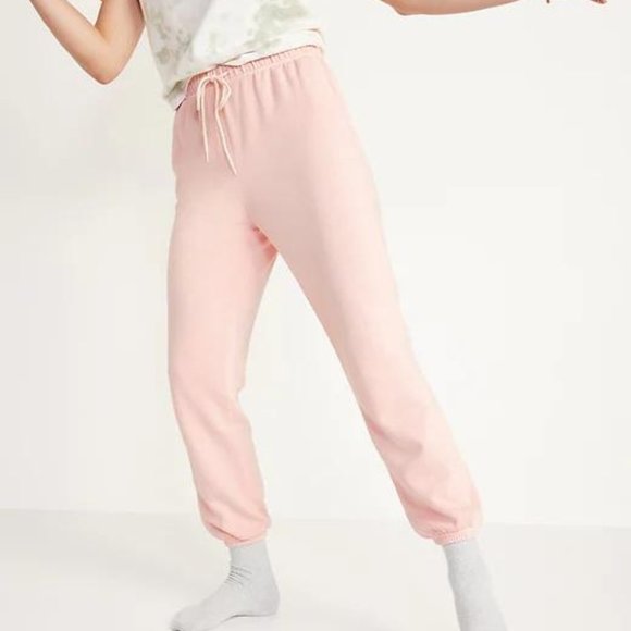 Old Navy Extra High-Waisted Specially-Dyed Fleece Classic Sweatpants for Women - Picture 1 of 3
